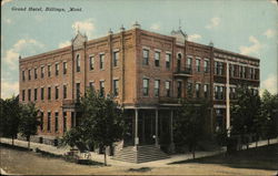 Grand Hotel Billings, MT Postcard Postcard Postcard