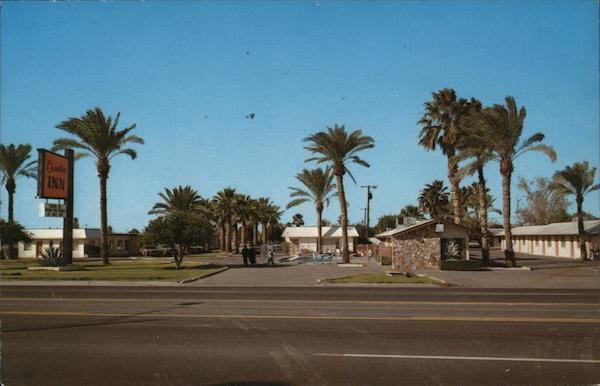 View of Chandler Inn Arizona Postcard