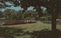 Miniature Train Postcard