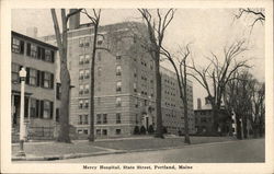 Mercy Hospital, State Street Portland, ME Postcard Postcard Postcard