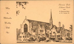 Sherman Park Lutheran Church Postcard