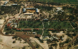 Aerial view of 49ers' Ranch Resort Tucson, AZ Postcard Postcard Postcard