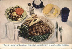 Eatons Los Angeles, CA Postcard Postcard Postcard