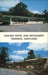 Dan-Dee Motel and Restaurant Frederick, MD Postcard Postcard Postcard