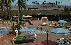 Town and Country Hotel San Diego, CA Postcard Postcard Postcard