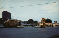 The Drake Motel and Restaurant Postcard