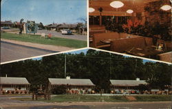 Brer Rabbit Motel and Dining Room Postcard