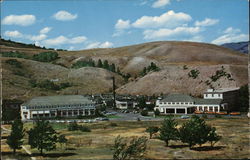 Mammoth Springs Hotel Postcard