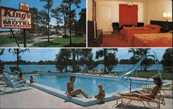 King's Motel Postcard