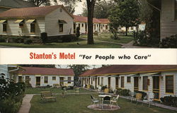 Stanton's Motel Postcard