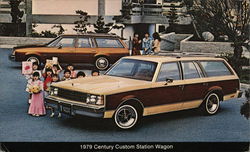 1970 Century Custom Station Wagon Cars Postcard Postcard Postcard