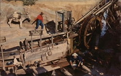 The Gold Mine in Ghost Town, Knott's Berry Farm Buena Park, CA Postcard Postcard Postcard