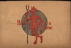 Having a "Devil" of a Time Devils Postcard Postcard Postcard