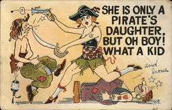 Pirate's Daughter Postcard