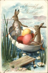 Loving Easter Greetings Postcard