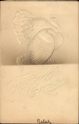 Thanksgiving Greetings Postcard