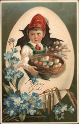 Happy Easter Postcard