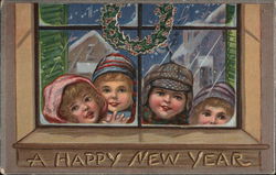 A Happy New Year Postcard