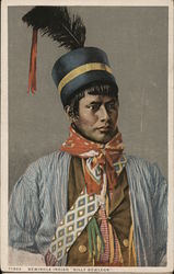 Seminole Indian "Billy Bowlegs" Postcard