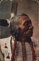 Fast Thunder Native Americana Postcard Postcard Postcard