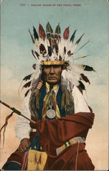 Yellow Horse of the Ponca Tribe Native Americana Postcard Postcard Postcard