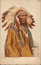 Chief "Yellow Hair" Postcard