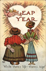 Leap Year Postcard Postcard Postcard