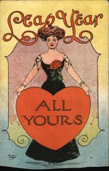 Leap Year - All Yours Postcard