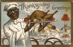 Thanksgiving Greetings Postcard