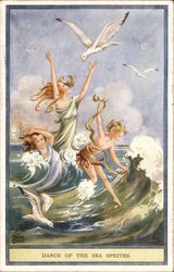 Dance of the Sea Sprites Postcard