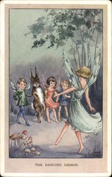 The Dancing Lesson Postcard