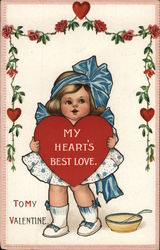 To My Valentine, My Heart's Best Love. Postcard