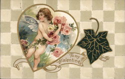 To my Valentine Postcard