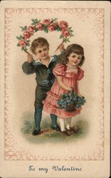 To My Valentine Postcard