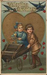 Valentine Greetings Postcard