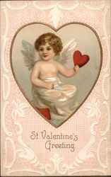 St . Valentine's Greetings Cupid Postcard Postcard Postcard