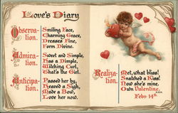 Love's Diary Postcard