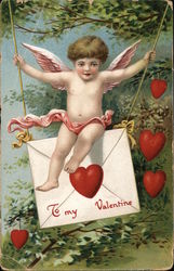 To My Valentine Postcard