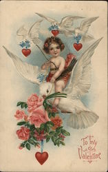 To My Valentine Postcard