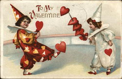 To My Valentine Postcard