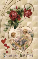 Valentine Greeting Postcard