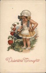 Valentine Thoughts With Children Postcard Postcard Postcard