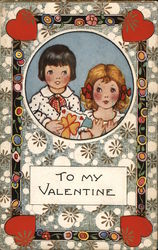 To My Valentine Postcard