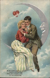 A Couple in Love Postcard