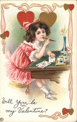 Will You Be My Valentine? Postcard