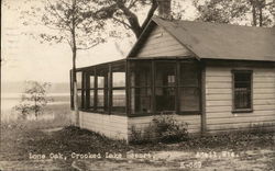 Lone Oak at Crooked Lake Resort Adell, WI Postcard Postcard Postcard