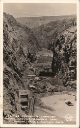 Upstream Through Black Canyon Postcard