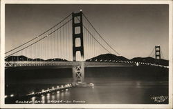 Golden Gate Bridge San Francisco, CA Postcard Postcard Postcard