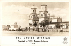 San Xavier Mission Tucson, AZ Postcard Postcard Postcard