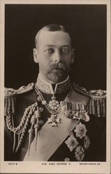 His Majesty King George V Postcard